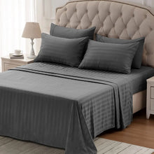 Cotton Striped Cooling BedSheets — Kenya · WIMU Kitchen