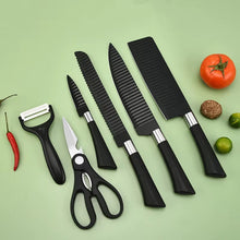 6-Piece Kitchen Knife Set with Scissors & Ceramic Peeler – Professional Cutting Tools for Every Home Kitchen — Kenya · WIMU Kitchen