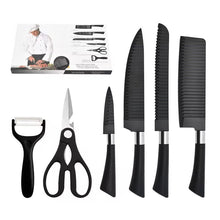 6-Piece Kitchen Knife Set with Scissors & Ceramic Peeler – Professional Cutting Tools for Every Home Kitchen (view 3) — Kenya · WIMU Kitchen