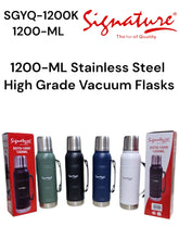 Signature SGYQ-1200K | 1200ML Stainless Steel Vacuum Flask – Heavy-Duty, Leak-Proof & Portable — Kenya · WIMU Kitchen