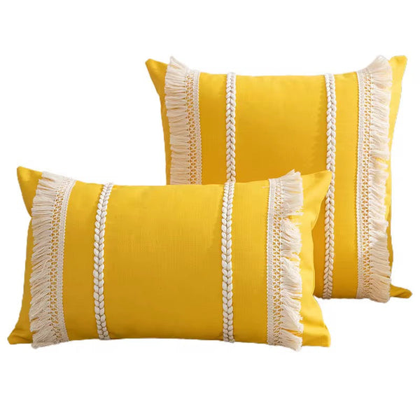 Bohemian Pillowcase Living Room Sofa Tassel Throw Pillow Case Macaron Knitted Home Decorative Cushion Waist Cover — Kenya · WIMU Kitchen Nairobi