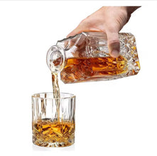Whiskey Decanter Set,Italian Style Decanter Set with 6 Glasses (view 3) — Kenya · WIMU Kitchen