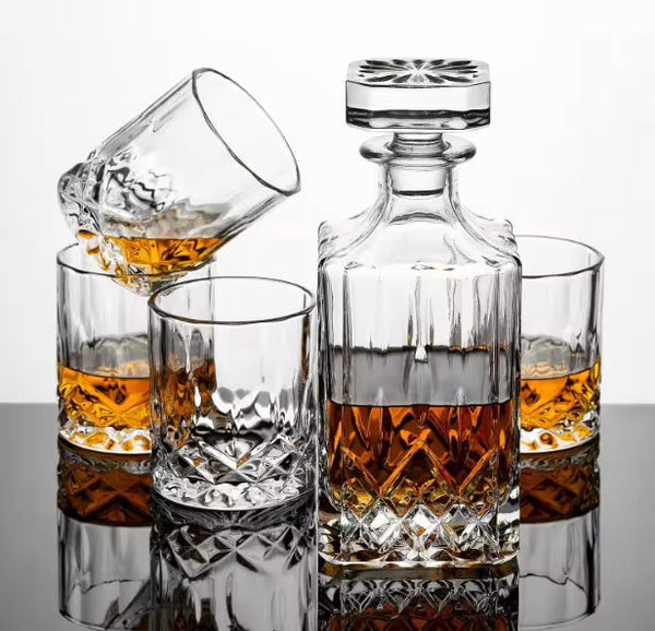 Whiskey Decanter Set,Italian Style Decanter Set with 6 Glasses — Kenya · WIMU Kitchen Nairobi