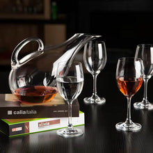 Luxury Crystal Glass Decanter Set with 6 Red Wine Glasses | Elegant Dinner & Barware Gift Set (view 4) — Kenya · WIMU Kitchen