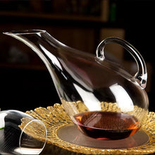Luxury Crystal Glass Decanter Set with 6 Red Wine Glasses | Elegant Dinner & Barware Gift Set (view 2) — Kenya · WIMU Kitchen
