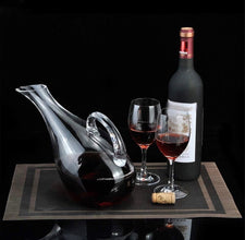 Luxury Crystal Glass Decanter Set with 6 Red Wine Glasses | Elegant Dinner & Barware Gift Set (view 3) — Kenya · WIMU Kitchen