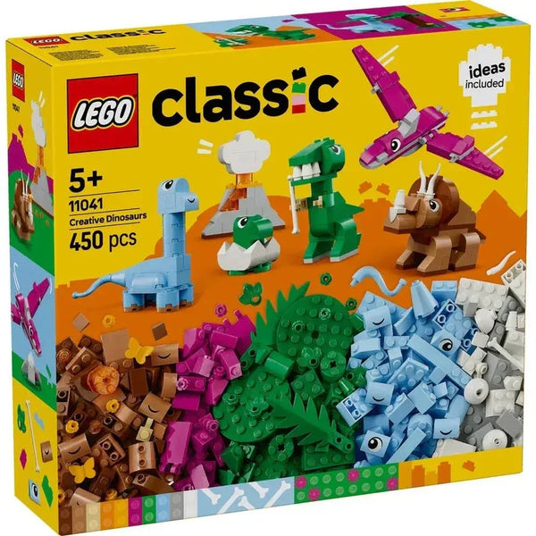 LEGO® Classic Creative Dinosaurs [11041] – 450‑Piece Building Set with T. rex, Pterosaur, Triceratops, Brontosaurus & Baby Dino, Ages 5+ — Kenya · WIMU Kitchen Nairobi