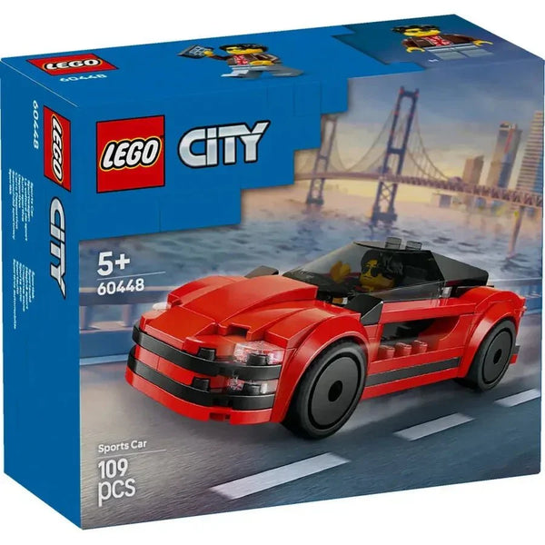 LEGO® City Red Sports Car [60448] – 109‑Piece Vehicle Playset with Driver Minifigure & Accessories, Ages 5+ — Kenya · WIMU Kitchen Nairobi