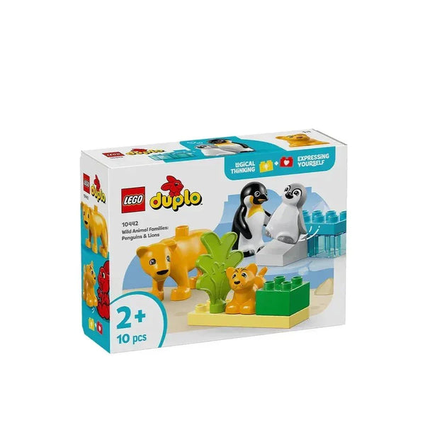LEGO® DUPLO® Wild Animals Families: Penguins & Lions [10442] – 10‑Piece Preschool Nature Playset with Animal Figures & Habitats, Ages 2+ — Kenya · WIMU Kitchen Nairobi