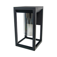 Modern Lantern Wall Light with E27 Holder 25W - IP44 Open-Frame 270 x 160mm LL 5008-BK — WIMU Kitchen Nairobi — Kenya · WIMU Kitchen