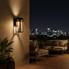 Black Cylinder Outdoor Wall Light with E27 Holder 25W - IP44 for Indoor and Outdoor Use LL 5009-BK — WIMU Kitchen Nairobi — Kenya · WIMU Kitchen