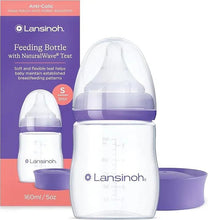 Lansinoh Anti Colic Baby Bottle 160ml and 240ml - NaturalWave® Medium Flow Teats - Reduces Nipple Confusion + Stackable Lid Breast Milk Storage Bottles - BPA & BPS-free Breastfeeding Bottle Feeding Baby Bottles — Kenya · WIMU Kitchen