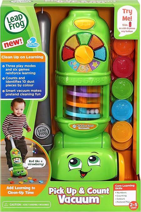 LeapFrog Pick Up & Count Vacuum, Role Play Toy with Lights, Colours & Counting, Pick Up Counters in Three modes of play, Learning Toy for Toddlers, Gift for ages 2, 3, 4+ Years, English Version — Kenya · WIMU Kitchen Nairobi