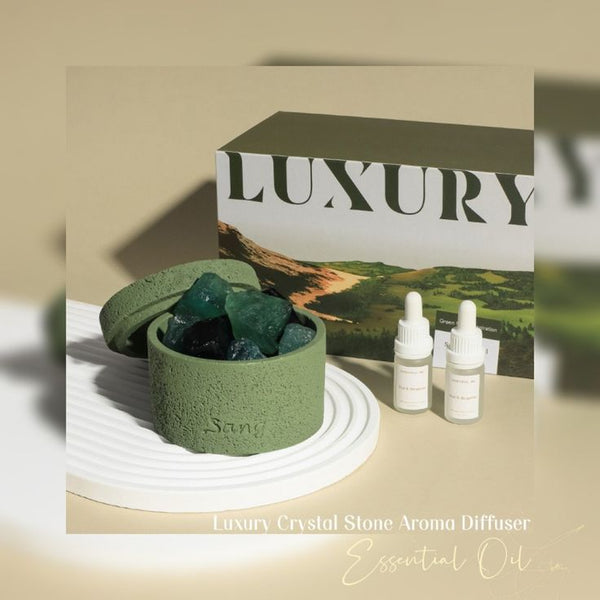 Crystal Stone Aromatherapy Diffuser Set with 2 Oils — Kenya · WIMU Kitchen Nairobi
