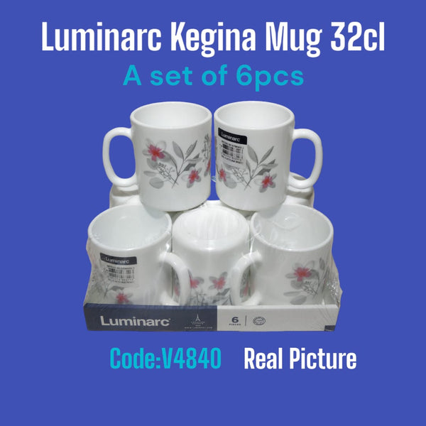 6pcs Luminarc Kegina Mug 32cl — Kenya · WIMU Kitchen Nairobi