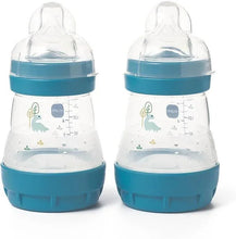 MAM Easy Start Anti-Colic Baby Bottles | 2 Pack (2 x 160ml) | Self-Sterlising Baby Milk Bottle | Slow Flow MAM Teats Size 1 | Newborn Essentials | Blue (Various Designs) — Kenya · WIMU Kitchen