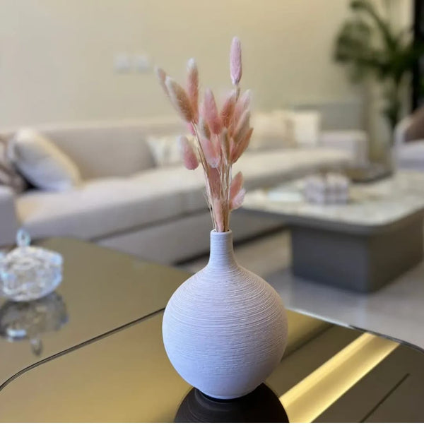 One Vase, Endless Elegance: Round Nordic Porcelain Flower Vase — WIMU Kitchen Nairobi — Kenya · WIMU Kitchen Nairobi
