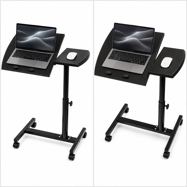 Height-Adjustable Mobile Laptop Desk with Lockable Wheels (73–90cm) — WIMU Kitchen Nairobi — Kenya · WIMU Kitchen Nairobi