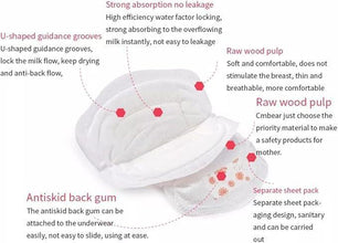Mumoo Bear Breastfeeding Patches Nursing Pads 108 Pack Disposable Waterproof Non-Slip Breastfeeding Pads — Kenya · WIMU Kitchen