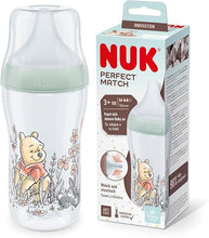NUK Perfect Match Baby Bottle, 3+ Months, Fits Baby Palate, Temperature Control, Anti-Colic Vent, 260 ml, BPA Free, Silicone M Teat, Disney Winnie the Pooh — Kenya · WIMU Kitchen