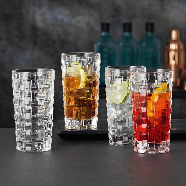 Crystal Clear Long Whisky Glass Tumbler Glass Water and Juice Glass — Kenya · WIMU Kitchen Nairobi
