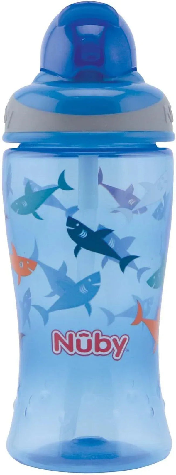 Nûby Flip-It Straw Cup for Children, Drinking Bottle with Straw for Toddlers, BPA-Free, Blue, 360 ml, 12+ Months — Kenya · WIMU Kitchen Nairobi