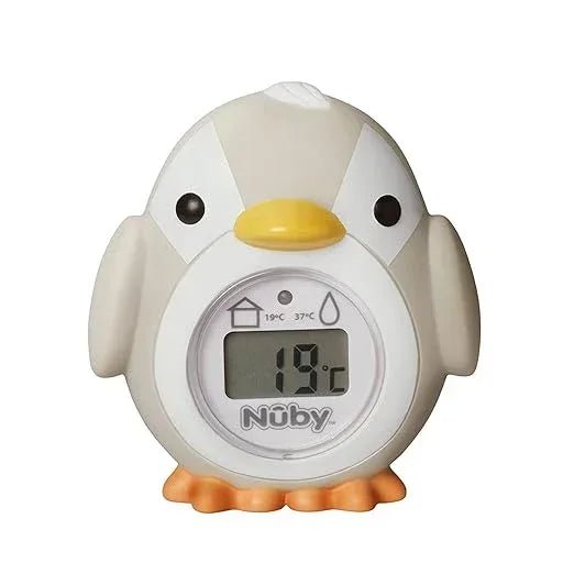 Nuby Penguin Baby Bath Thermometer - Digital Thermometer with Easy to Read Screen | BPA Free | Suitable from Birth (Grey) — Kenya · WIMU Kitchen Nairobi