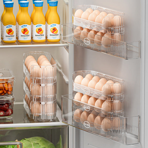 Stackable 2-Layer Fridge Egg Storage Box – 20 Egg Capacity — WIMU Kitchen Nairobi — Kenya · WIMU Kitchen Nairobi