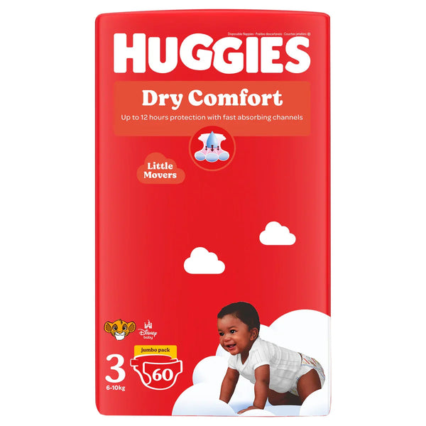 Huggies Dry Comfort Diapers Size-3 60 Pieces 6-10kg — Kenya · WIMU Kitchen Nairobi