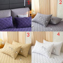 2 Pack Pillow Protectors Quilted Zipped Breathable 100% Cotton Hotel Quality 50 x 75cm — Kenya · WIMU Kitchen