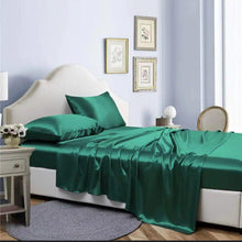 Luxury Silky Satin Silk Soft Fitted Bedsheets Bed Set- King Size — Kenya · WIMU Kitchen