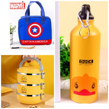 3 in 1 Stainless Steel Lunch Box Water Bottle Combo — Kenya · WIMU Kitchen