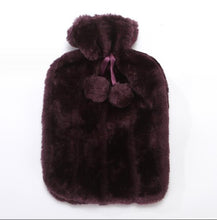 Cosy Faux Fur Pom Pom Hot Water Bottle - 2 Litre — Kenya · WIMU Kitchen