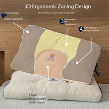 Washable 3D Quilted Cervical Latex Pillow 48x74cm | Neck Support — Kenya · WIMU Kitchen