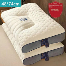 Washable 3D Quilted Cervical Latex Pillow 48x74cm | Neck Support — Kenya · WIMU Kitchen