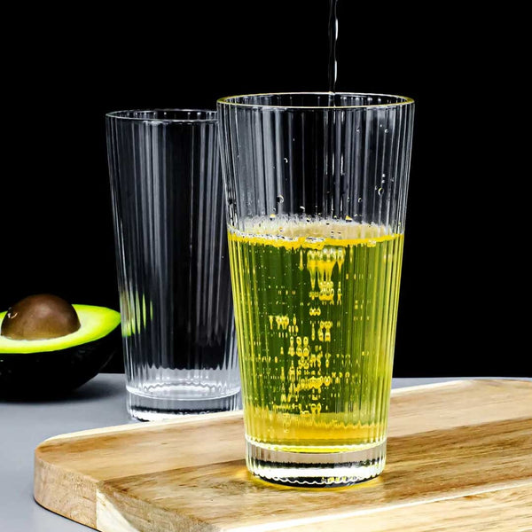 Japanese vertical pattern glass, cocktail glass, juice glass, household water glass 6pcs — Kenya · WIMU Kitchen Nairobi