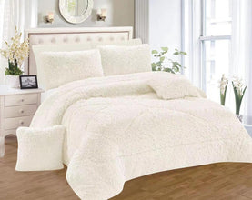 6pc Luxury designs Velvet plush Fluffy Duvet set — Kenya · WIMU Kitchen