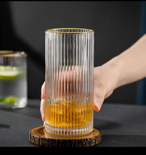 6pcs Unique Diamond Highball Glass Set – 400ml — Kenya · WIMU Kitchen