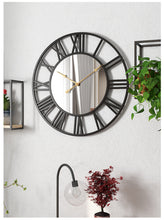 Creative Metal Wall Clock with Mirror – 50cm — WIMU Kitchen Nairobi — Kenya · WIMU Kitchen
