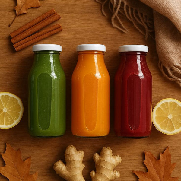 250ml Clear High-Temp Glass Wellness Shot Glasses – Airtight Lids for Detox Juices, Smoothies & Shots (Set of 3 or 6) — Kenya · WIMU Kitchen Nairobi