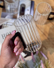 Borosilicate Glass Mug (300ml) Tea & Coffee Cup with Wooden Handle (view 3) — Kenya · WIMU Kitchen