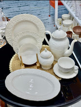 Never Borrow Plates Again: 39-Piece Gold Rim Porcelain Dinner Set — WIMU Kitchen Nairobi — Kenya · WIMU Kitchen