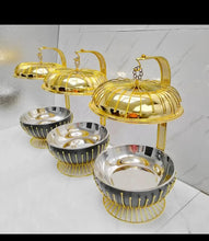 8.0L Round Chaffing Dish Buffet Food Warmer Luxury Stainless Steel Food Warmer with Glass Lid Kenya — Kenya · WIMU Kitchen