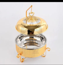 10L Round Chafing Dish Buffet Food Warmer Luxury Stainless Steel Food Warmer with Glass Lid Kenya — Kenya · WIMU Kitchen