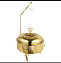 10L Round Chafing Dish Buffet Food Warmer Luxury Stainless Steel Food Warmer with Glass Lid Kenya — Kenya · WIMU Kitchen