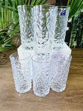 Diamond Crystal Gold Long Glasses Set of 6 – 350ml Water & Juice Glass Set (view 2) — Kenya · WIMU Kitchen