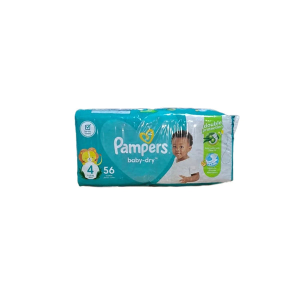 Pampers Baby-Dry Jumbo Size 4 Maxi 56 Pack — Kenya · WIMU Kitchen Nairobi