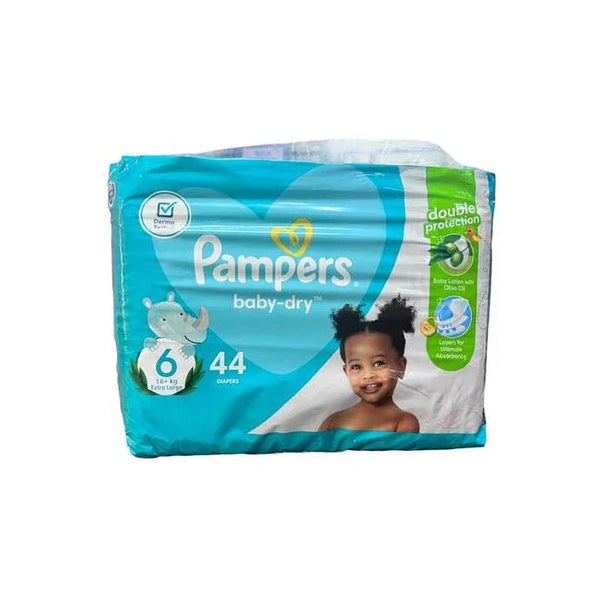 Pampers Baby Dry Diapers Size 6 44 Pieces 15kg+ — Kenya · WIMU Kitchen Nairobi