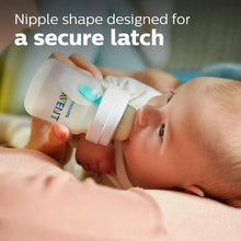 Philips Avent Anti-Colic Baby Bottle with AirFree Vent, 4oz, with Flow 1 Nipples, 0m+, 1Pk, Clear, SCY701/91 — Kenya · WIMU Kitchen