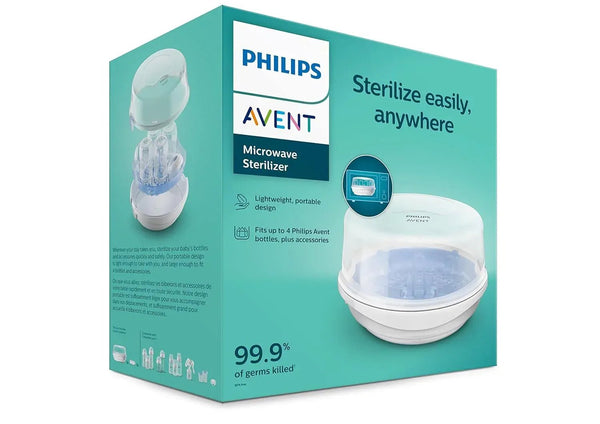 Philips AVENT Microwave Steam Sterilizer/ Advanced Electric Steam for Baby Bottles, Pacifiers, Cups and More, SCF281/05 | SCF291/00 — Kenya · WIMU Kitchen Nairobi